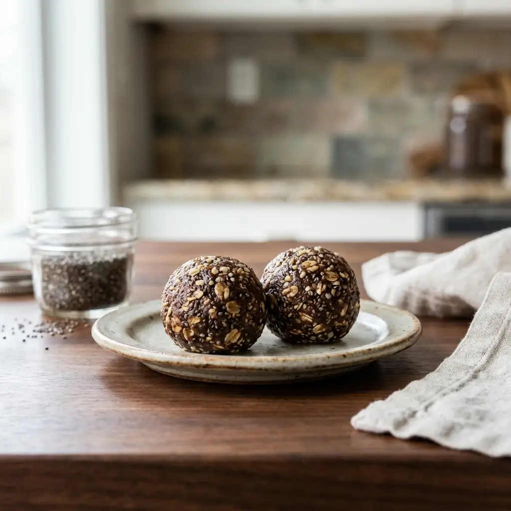 Chocolate Almond Energy Balls