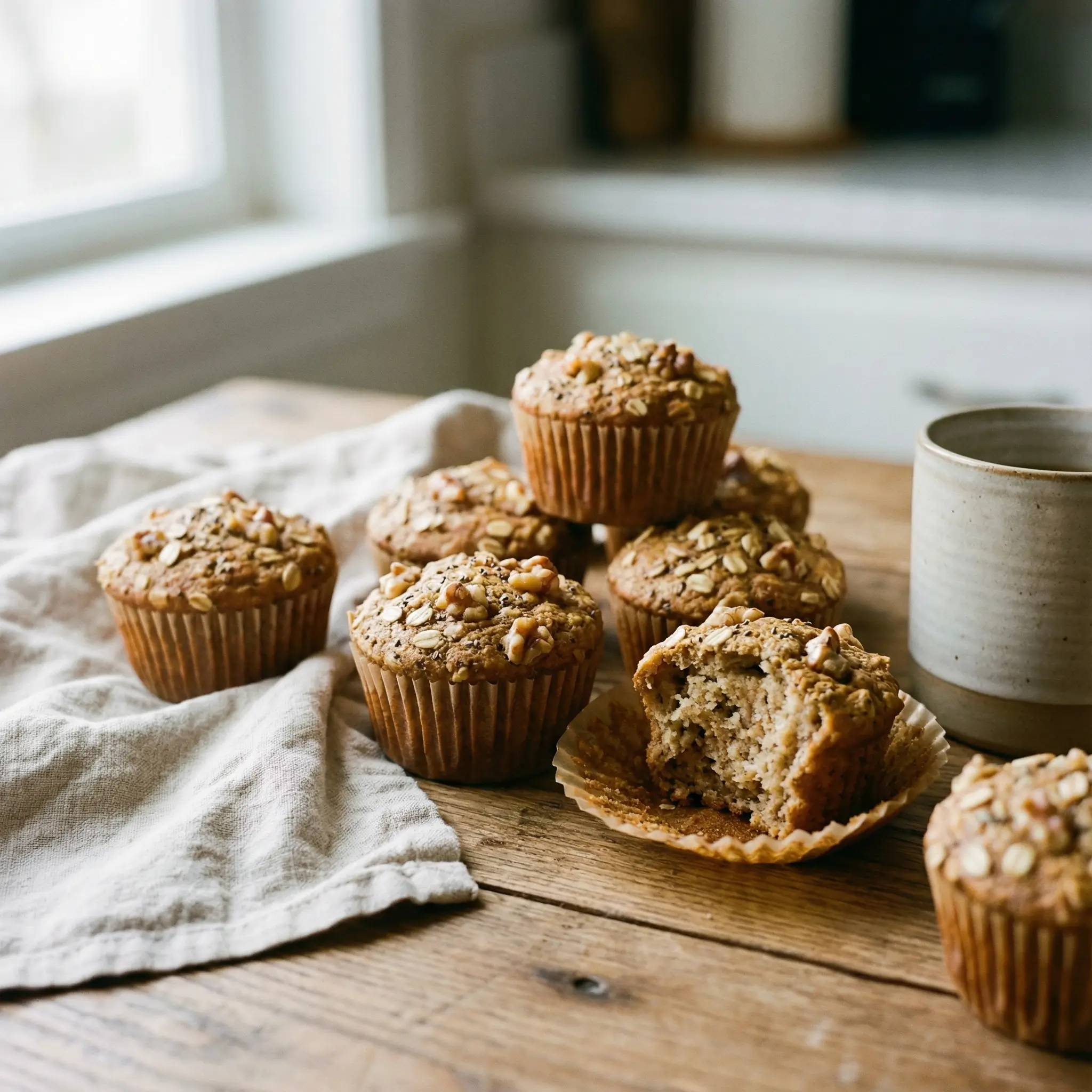 Banana Cinnamon Muffins
